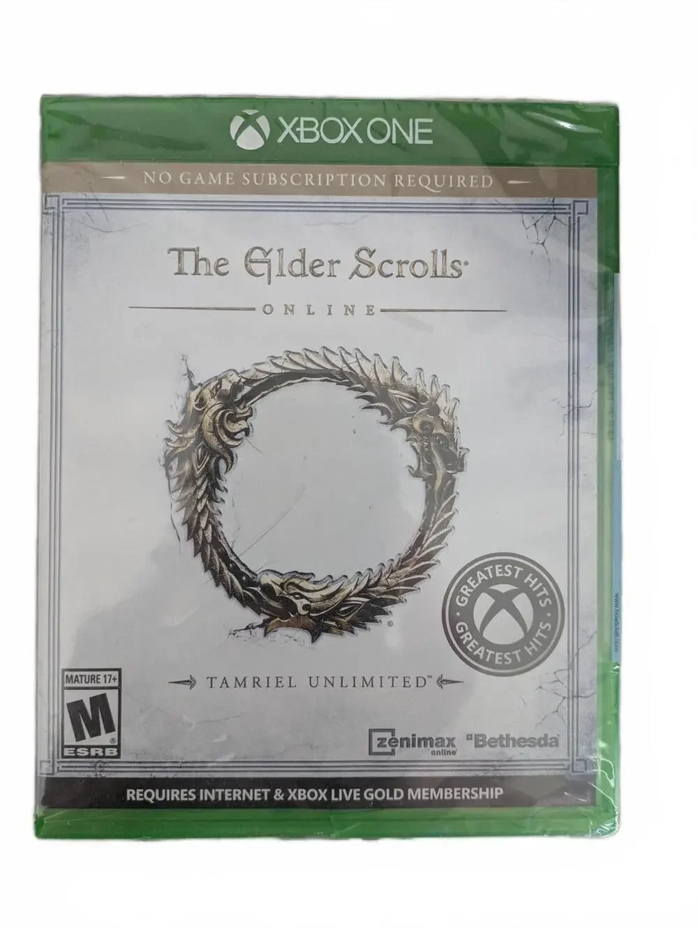 The Elder Scrolls Online Xbox One Sealed Cracked Case M Rated RPG